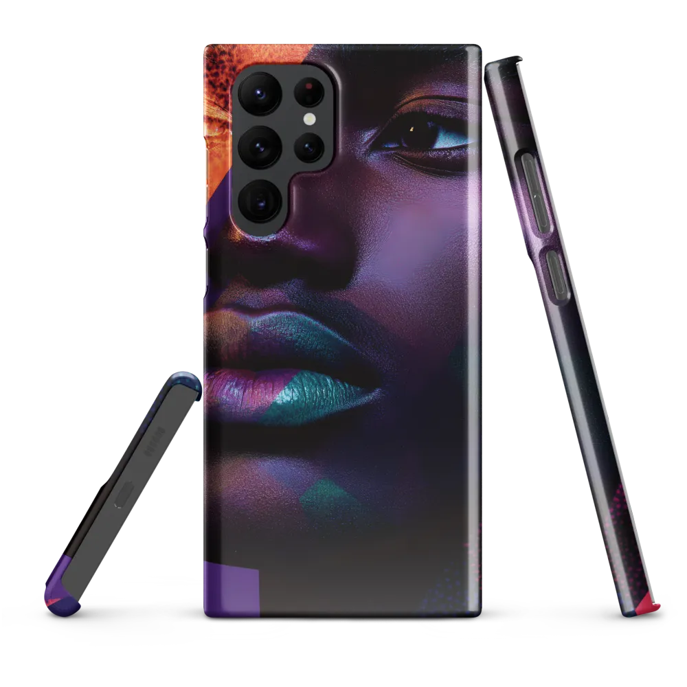 Geometric Resonance | Phone Case |  S22 Ultra | Snap Case | Glossy