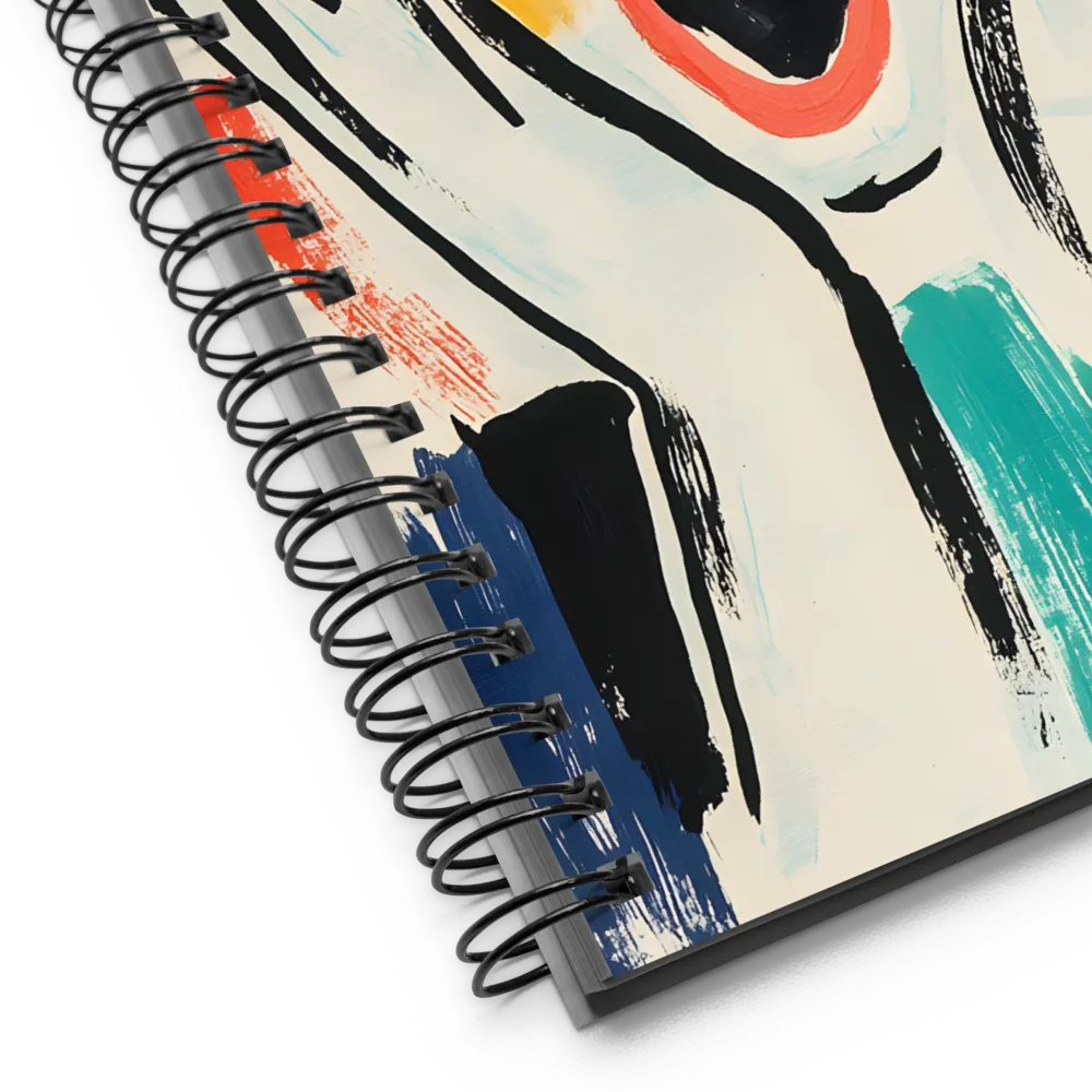 Outburst of Emotion | Spiral Notebook