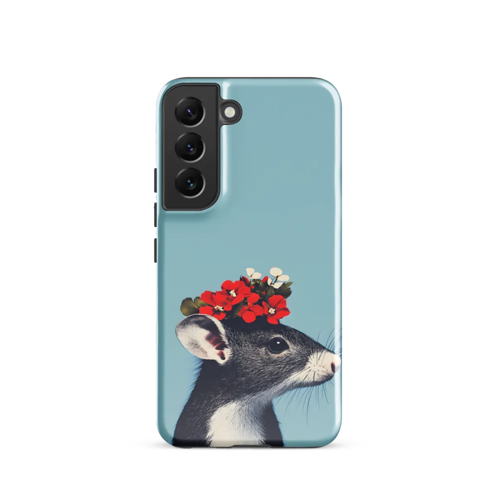 Whimsical Flora: A Mouse's Floral Crown
