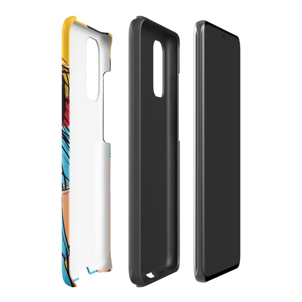 Vibrant Portrait of Modern Youth | Phone Case |  S20 Plus | Tough Case | Matte
