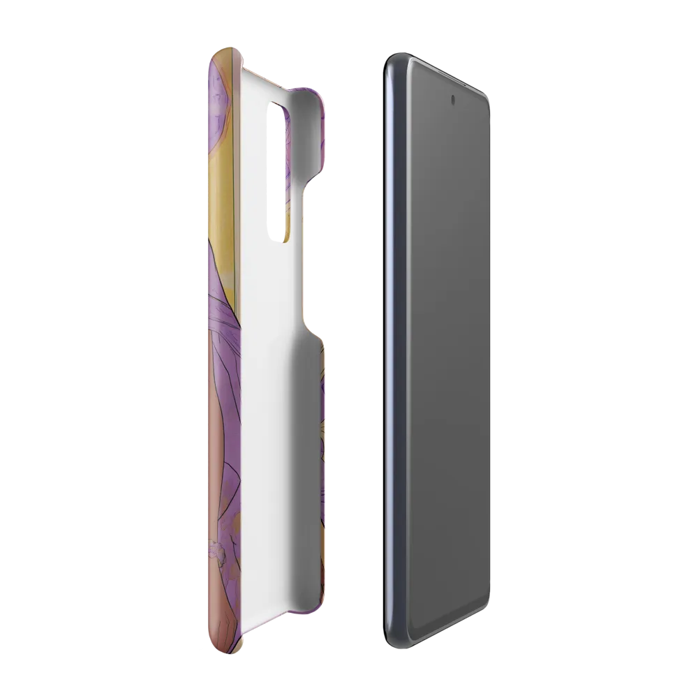 Elegance in Floral Harmony | Phone Case |  S20 FE | Snap Case | Glossy