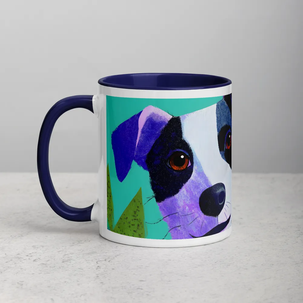 Pop Art Dog Portrait | Mug