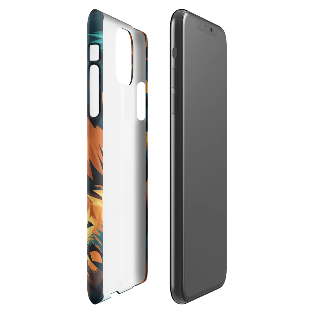 Wild Fusion: The Abstract Wolf | Phone Case |  11 Pro Max | Snap Case | Glossy