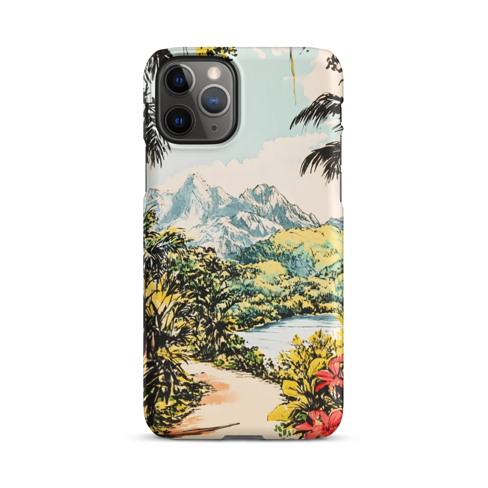 Tropical Serenity | Phone Case |  11 Pro | Snap Case | Matte
