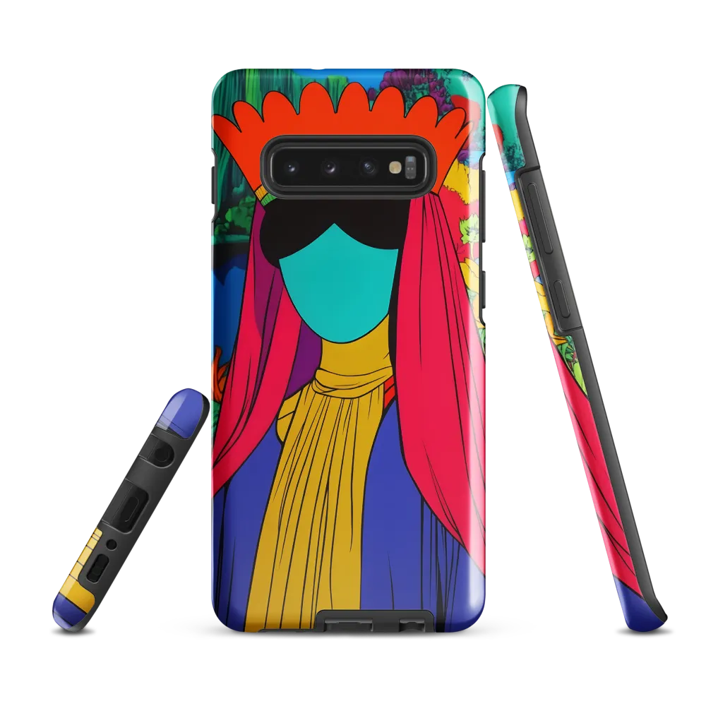 Crowned Surrealism | Phone Case |  S10 Plus | Tough Case | Glossy