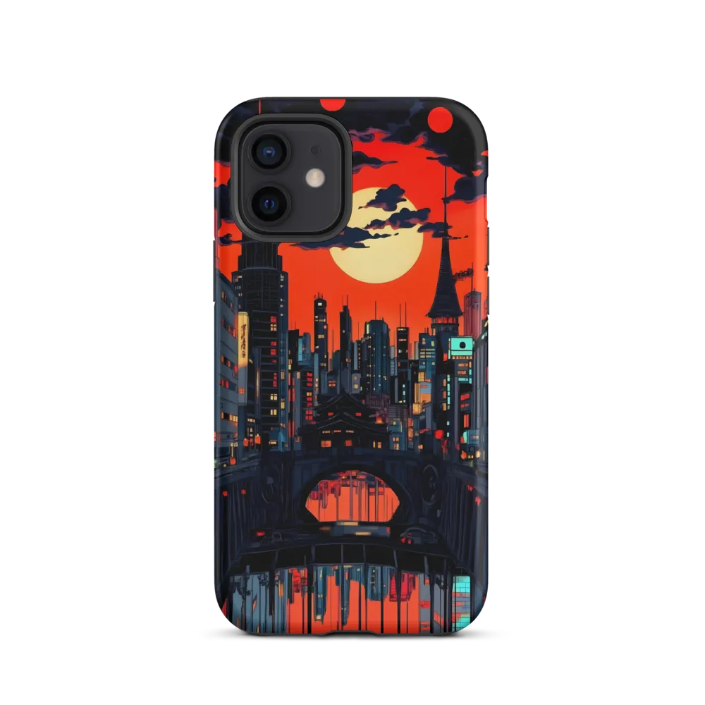 Nightfall in a Neon City