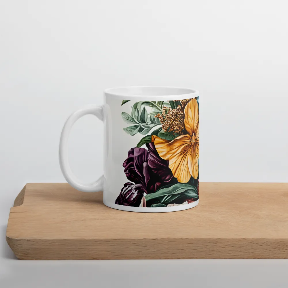 Floral Symphony | Mugs | Multiple Sizes & Colors