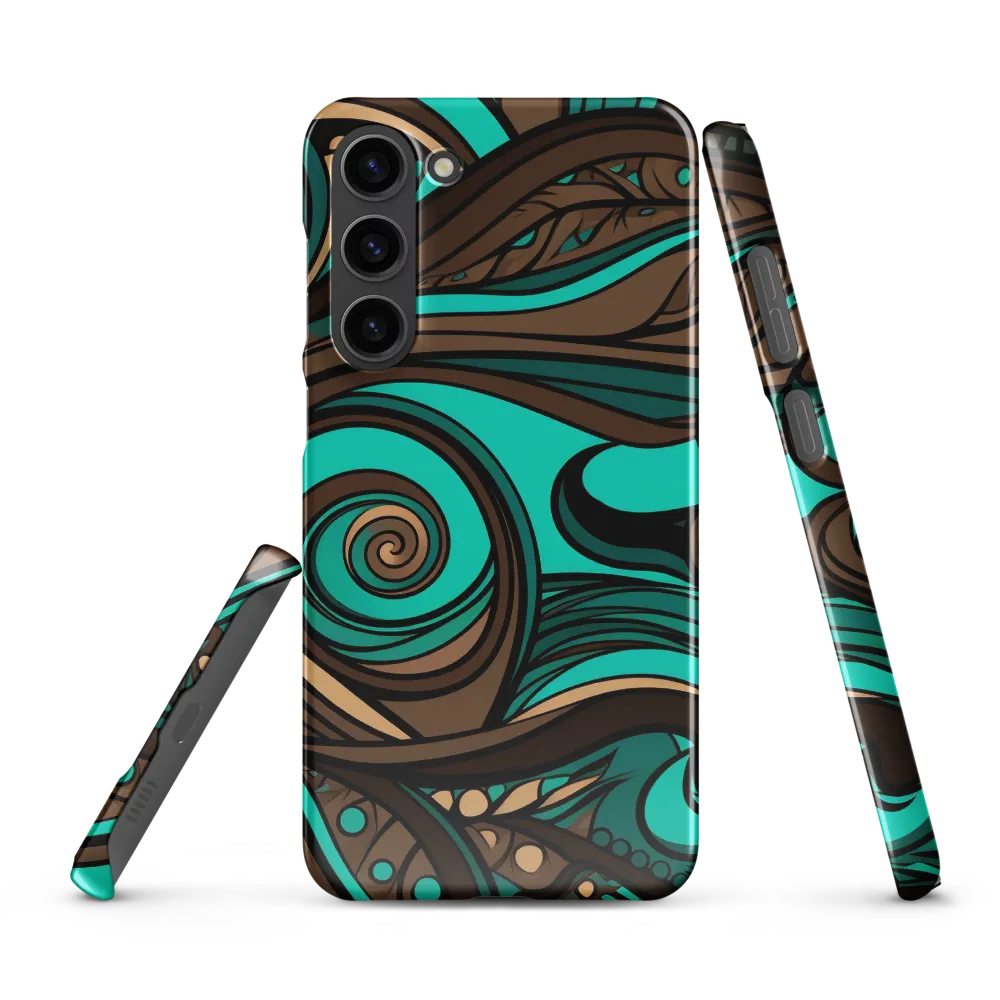 Fluctuating Currents | Phone Case |  S23 Plus | Snap Case | Glossy