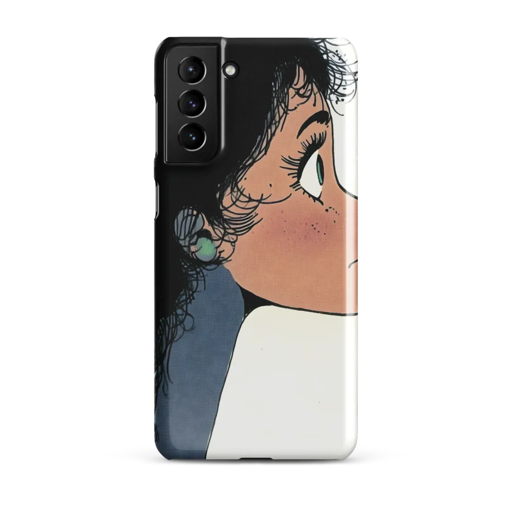 Whispers of Contemplation | Phone Case |  S21 Plus | Snap Case | Glossy