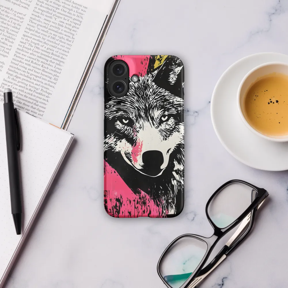 Intense Gaze of the Wolf