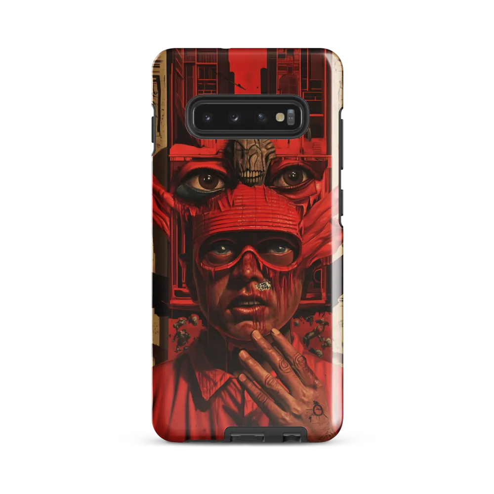 Urban Visions: The Watchful Eyes | Phone Case |  S10 Plus | Tough Case | Glossy