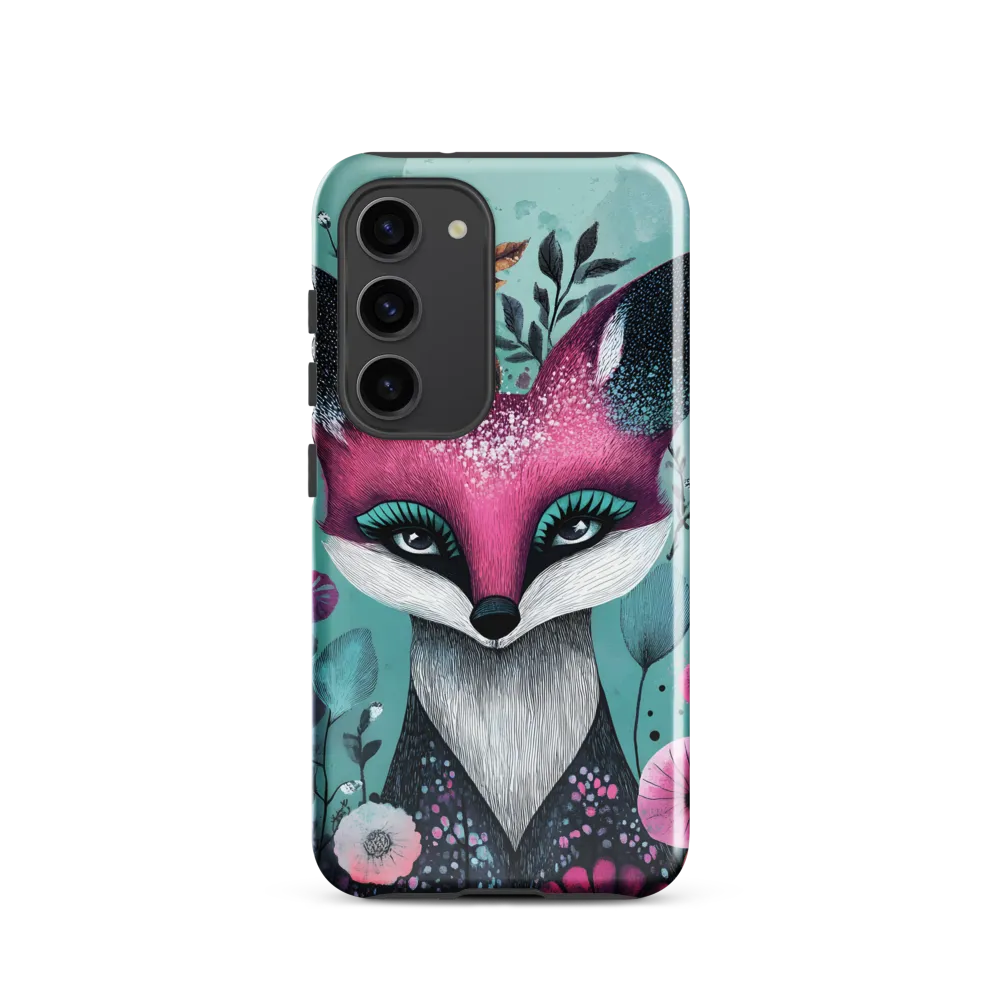Whimsical Fox Among Blossoms