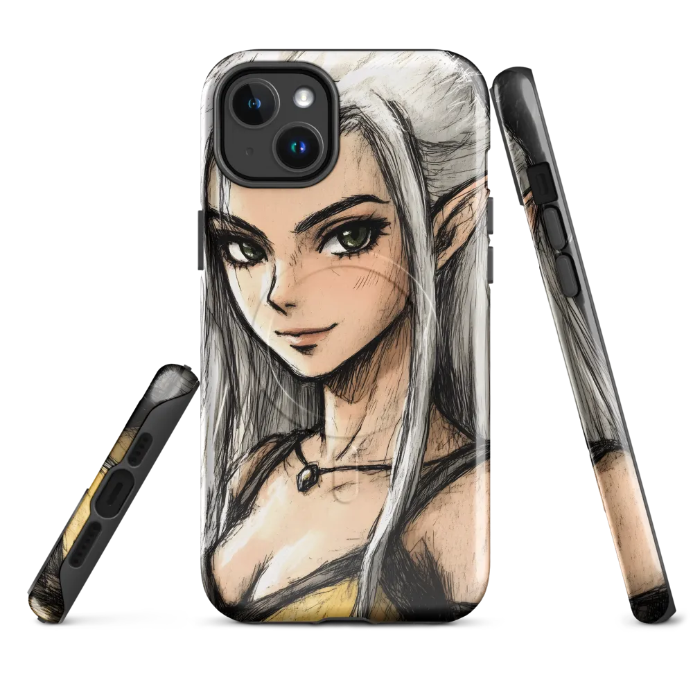 Ethereal Elegance: The Elf's Portrait