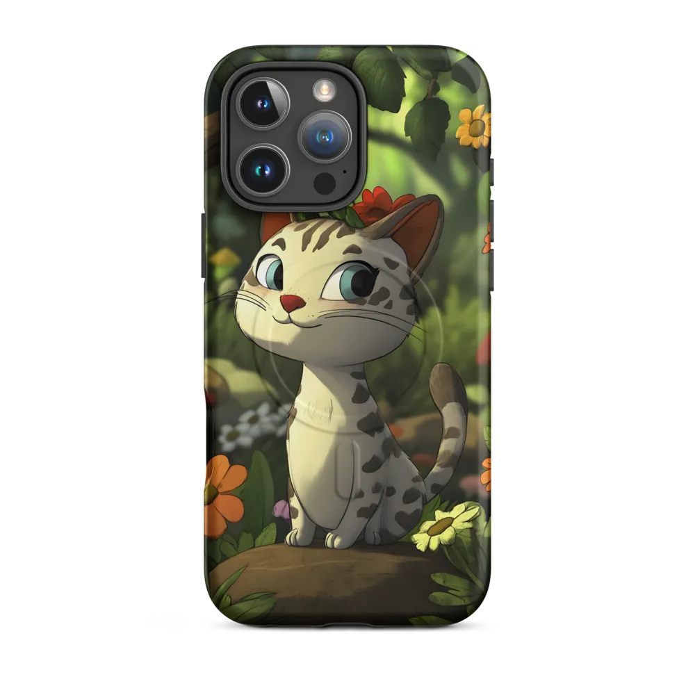 Whimsical Forest Cat