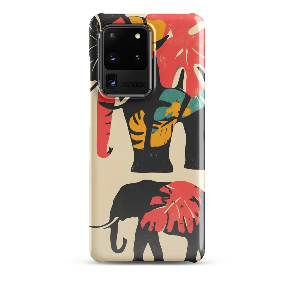Tropical Elegance: The Elephant's Dance