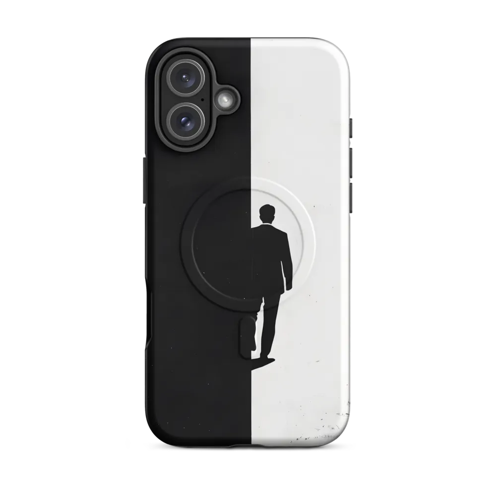 Shadows of Duality | Phone Case |  16 Plus | MagSafe® Tough Case | Matte