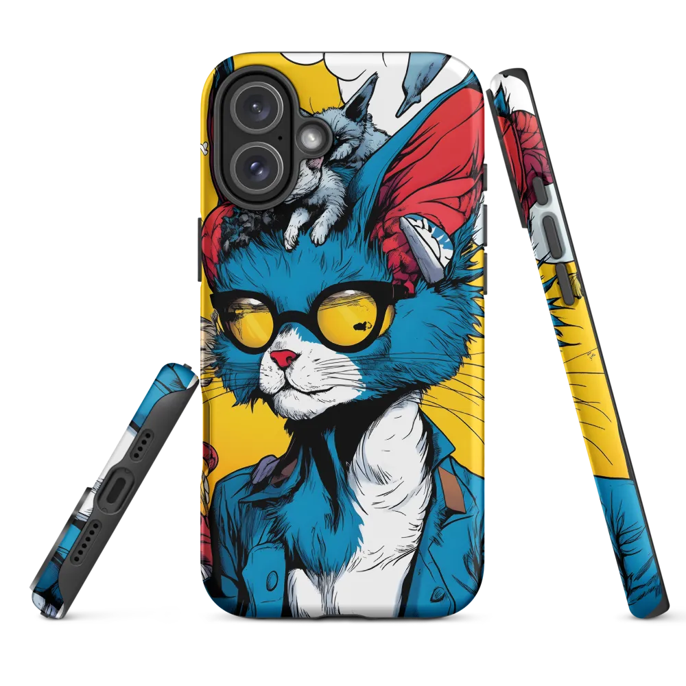 Whimsical Feline Coolness