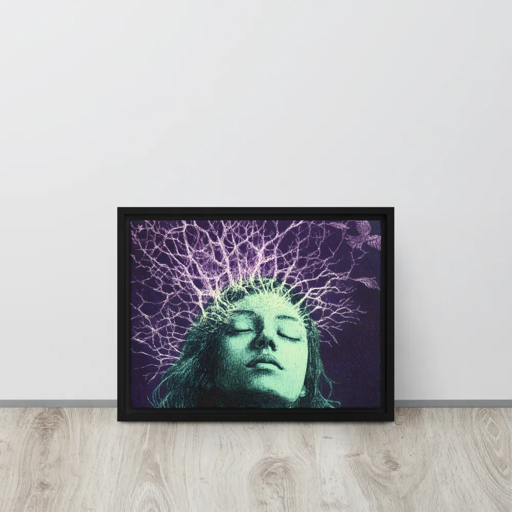 Whispers of Freedom | Canvas with Black Frame | 12″×16″