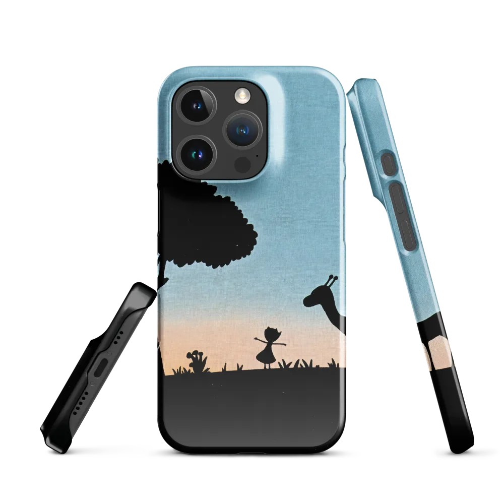 Curiosity in the Silhouette | Phone Case |  16 Pro | Snap Case | Glossy
