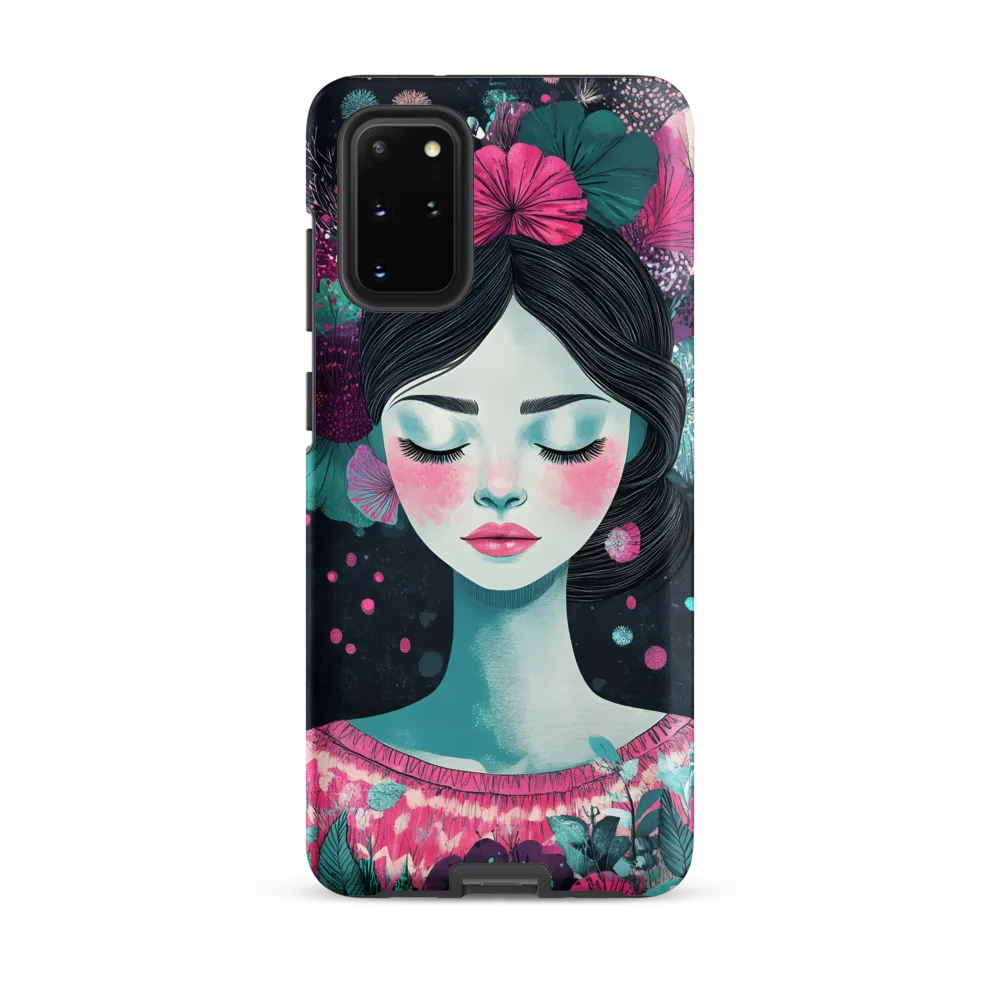 Embrace of Floral Serenity