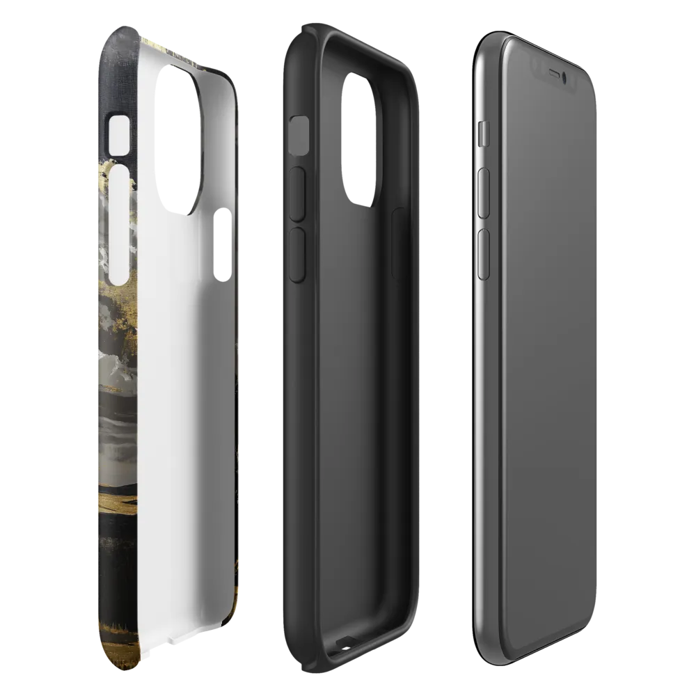 Golden Serenity in a Dramatic Sky | Phone Case |  11 Pro | Tough Case | Matte