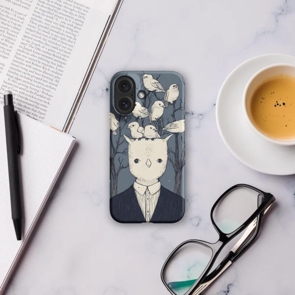 Whispers of the Avian Mind | Phone Case |  16 | Snap Case | Matte
