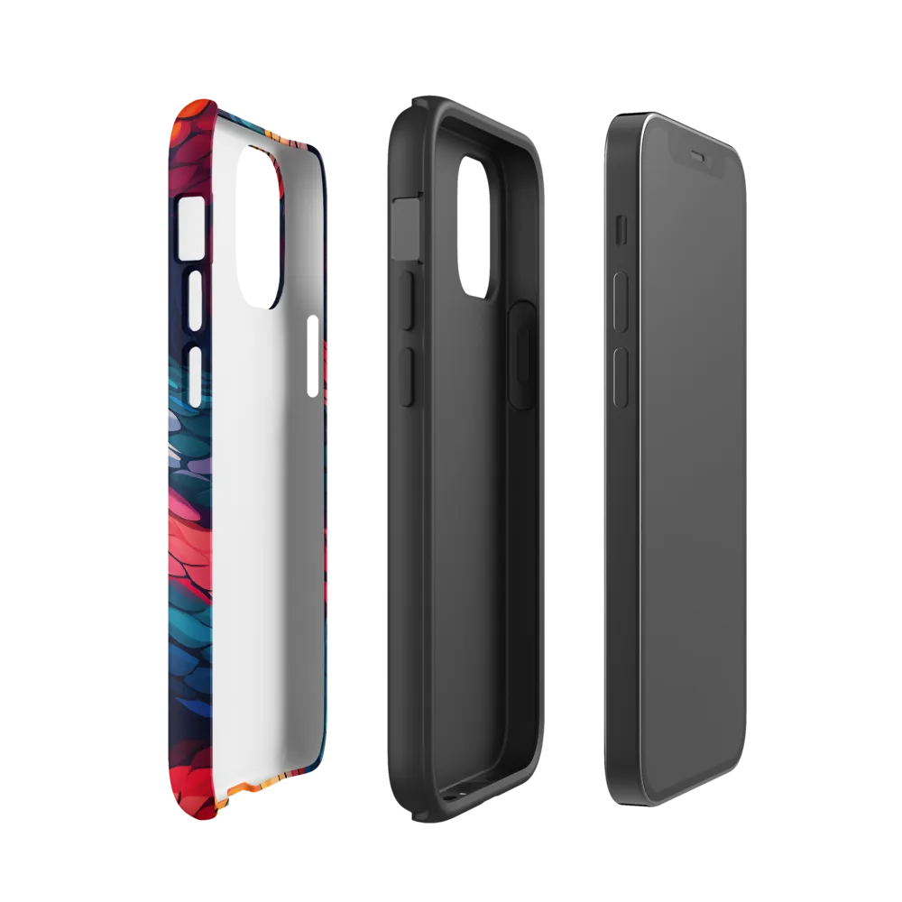 Serpentine Harmony | Phone Case |  12 mini | Tough Case | Matte