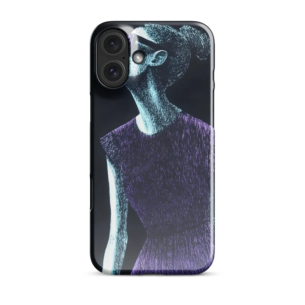 Contemplative Elegance | Phone Case |  16 Plus | Snap Case | Glossy