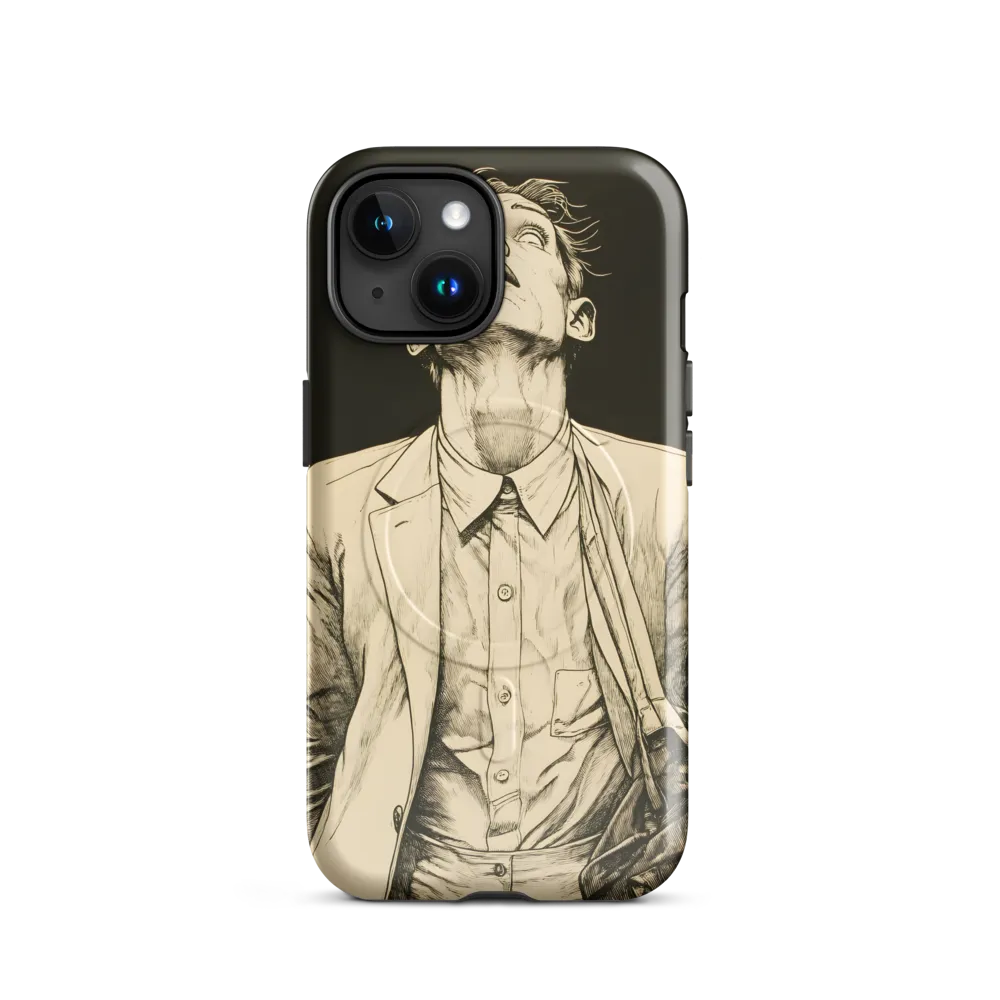Desperate Gaze | Phone Case |  15 | MagSafe® Tough Case | Glossy