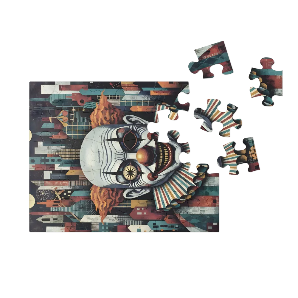 Carnival of Shadows 
 Jigsaw Puzzle in Tin Box