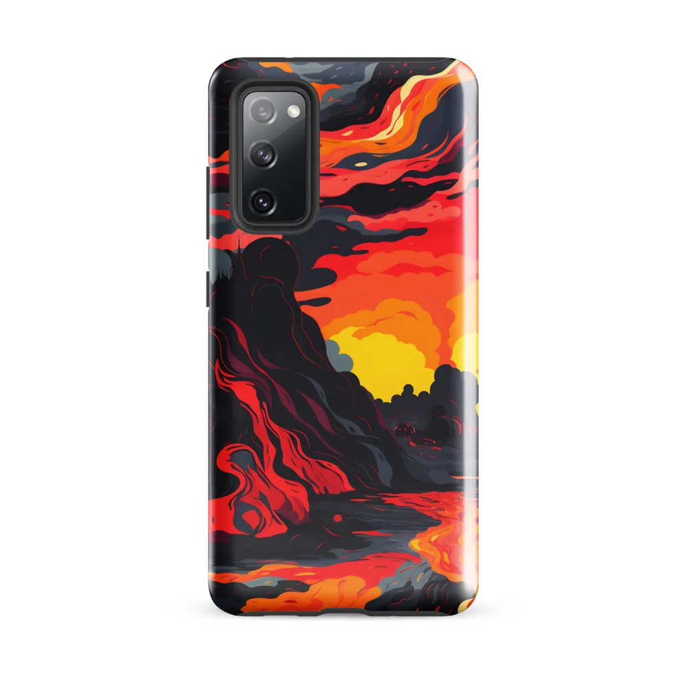 Eruption of Colors | Phone Case |  S20 FE | Tough Case | Glossy