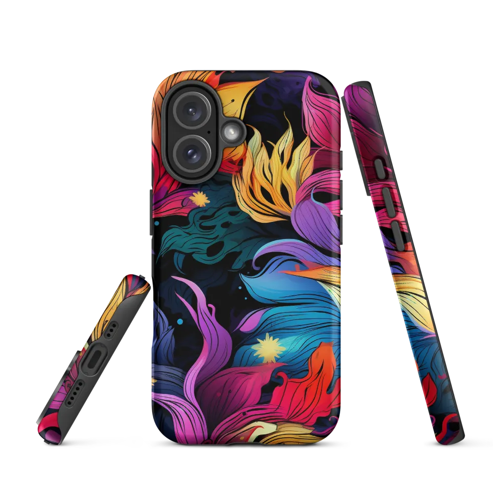Floral Symphony | Phone Case |  16 | Tough Case | Matte