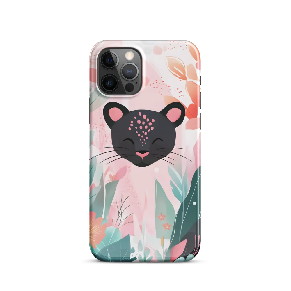 Whimsical Panther in Bloom