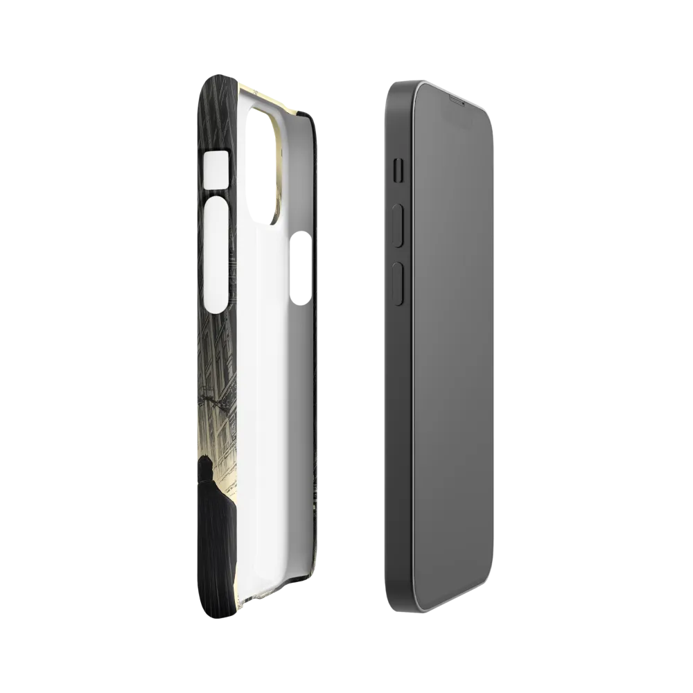 Echoes of the City | Phone Case |  13 Mini | Snap Case | Matte