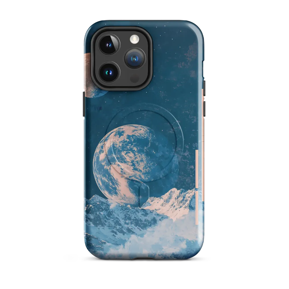 Cosmic Harmony: A Dance Among Celestial Bodies | Phone Case |  14 Pro Max | MagSafe® Tough Case | Glossy