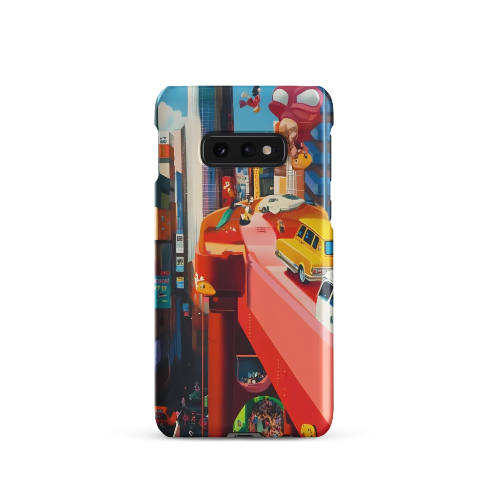 Urban Whimsy: A Colorful Cityscape