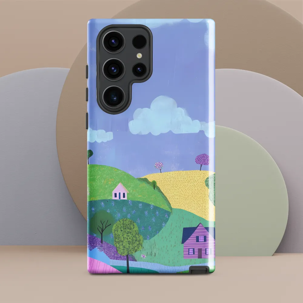 Whimsical Hills and Quaint Homes