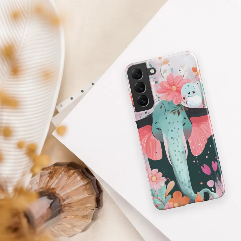 Whimsical Elephant in Bloom