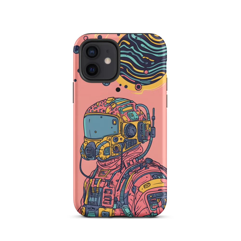 Exploration Beyond: A Digital Astronaut | Phone Case |  12 | Tough Case | Matte