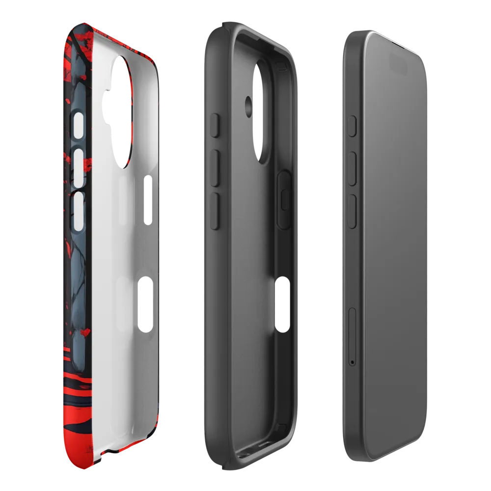 Mysteries Beyond the Red Horizon | Phone Case |  16 | Tough Case | Matte