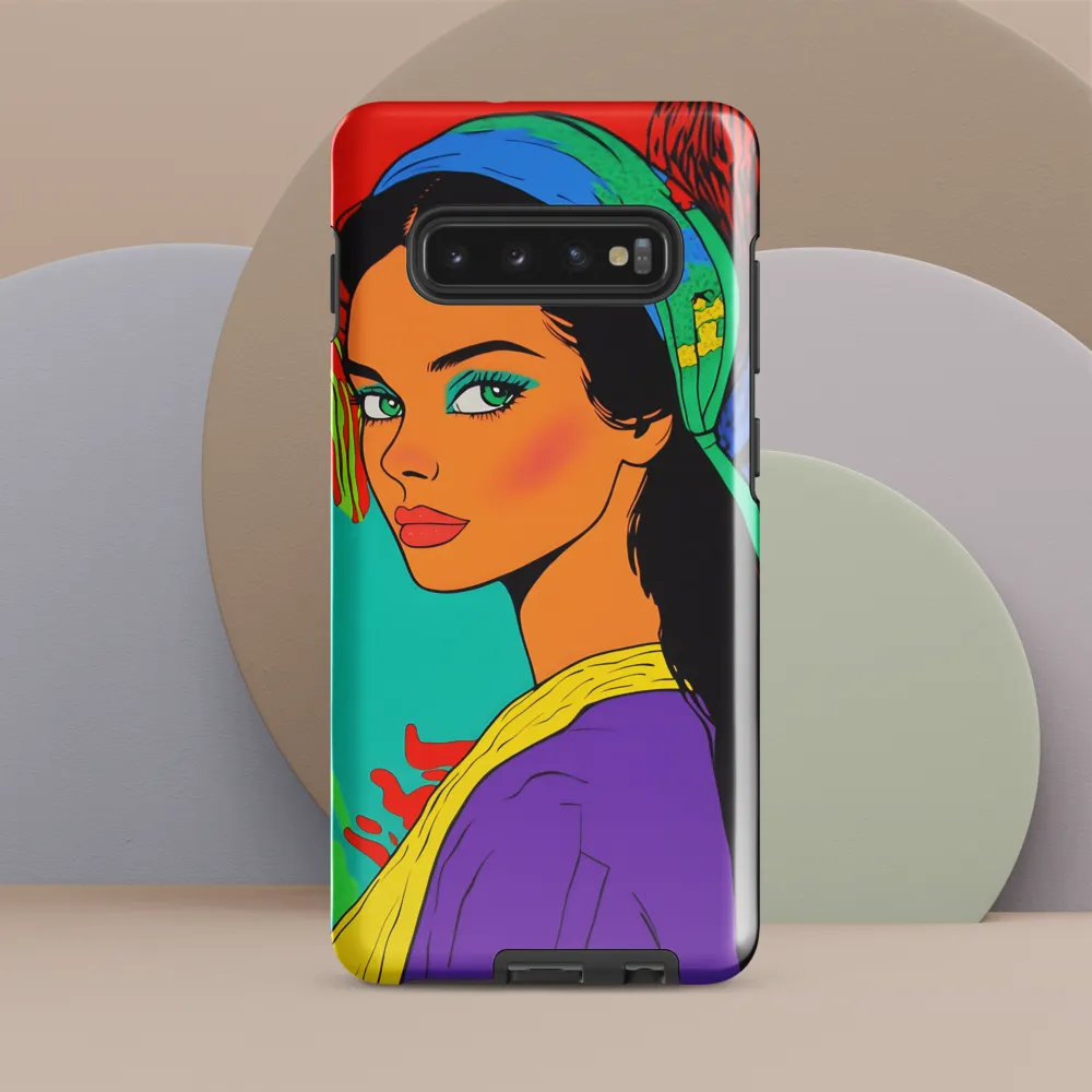 Vibrant Elegance | Phone Case |  S10 Plus | Tough Case | Glossy