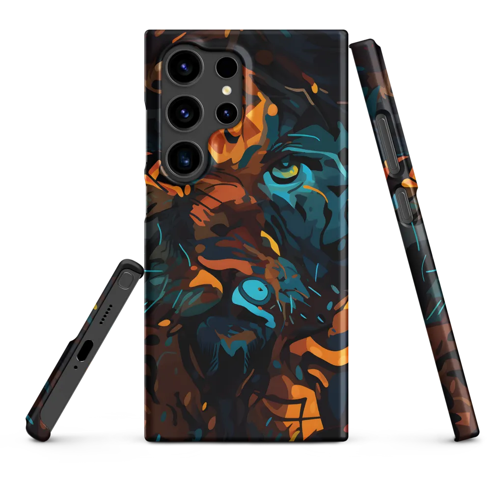 Tropical Enigma: A Wildlife Quartet | Phone Case |  S24 Ultra | Snap Case | Matte