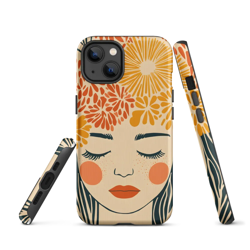 Serenity in Bloom | Phone Case |  13 | Tough Case | Matte