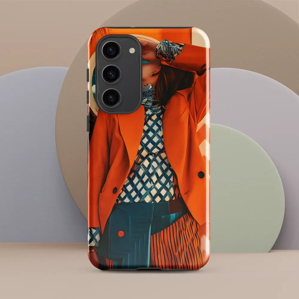 Vibrant Interplay: A Fusion of Fashion and Nature