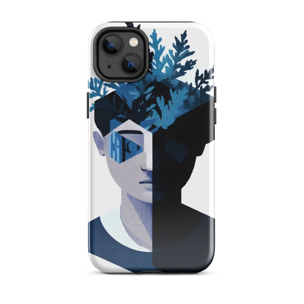 Nature's Reflection in a Surreal Portrait