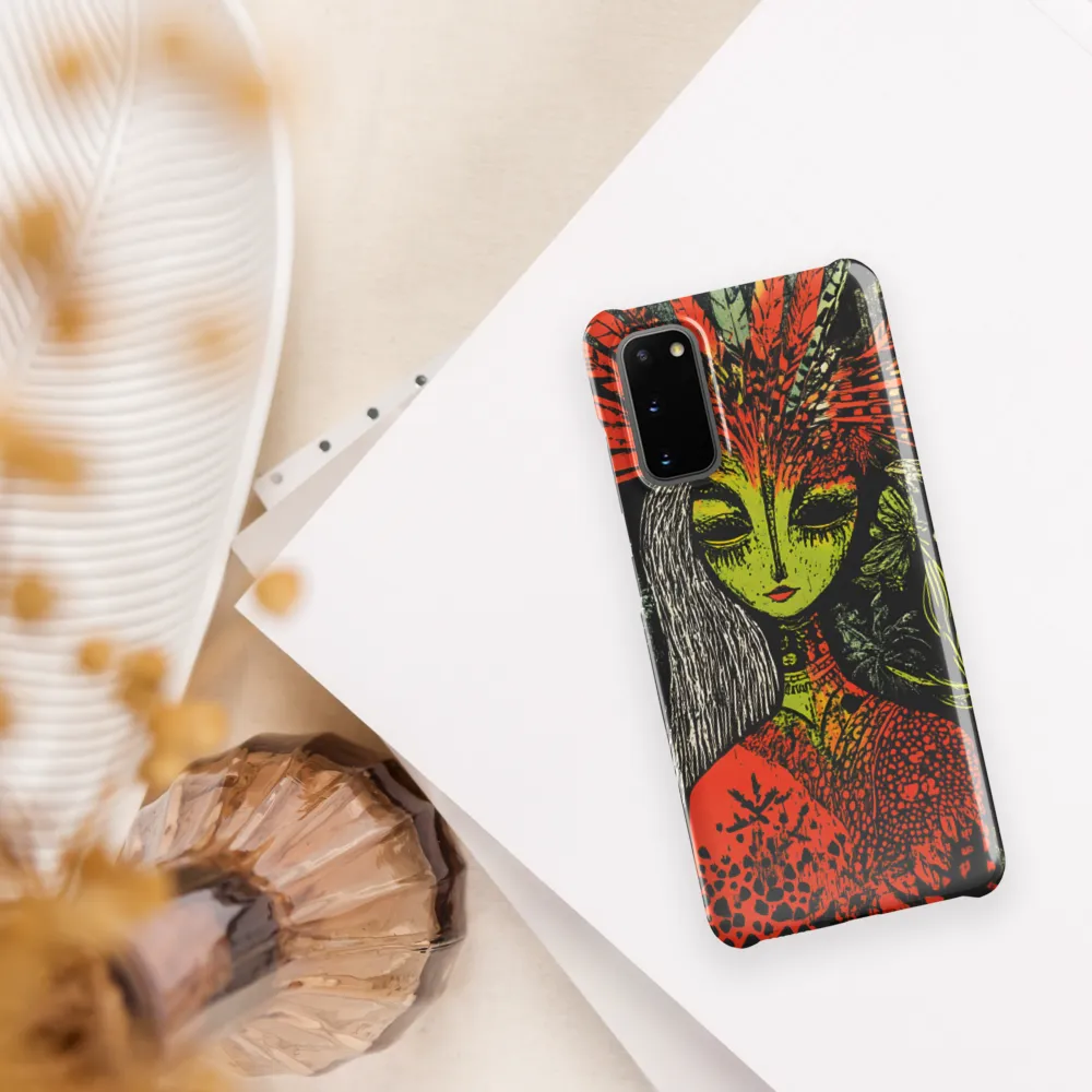Mystical Flora: A Surreal Portrait