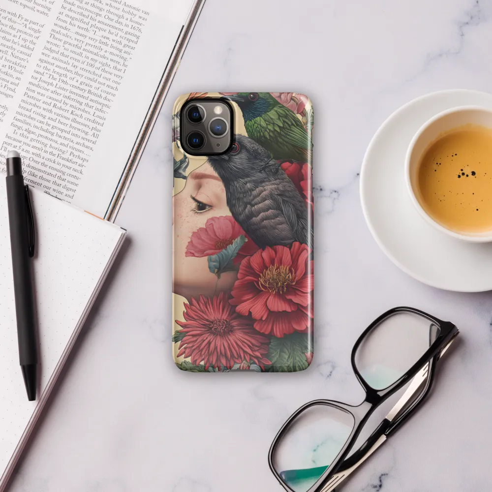 Harmony in Nature: The Floral Muse | Phone Case |  11 Pro Max | Snap Case | Glossy