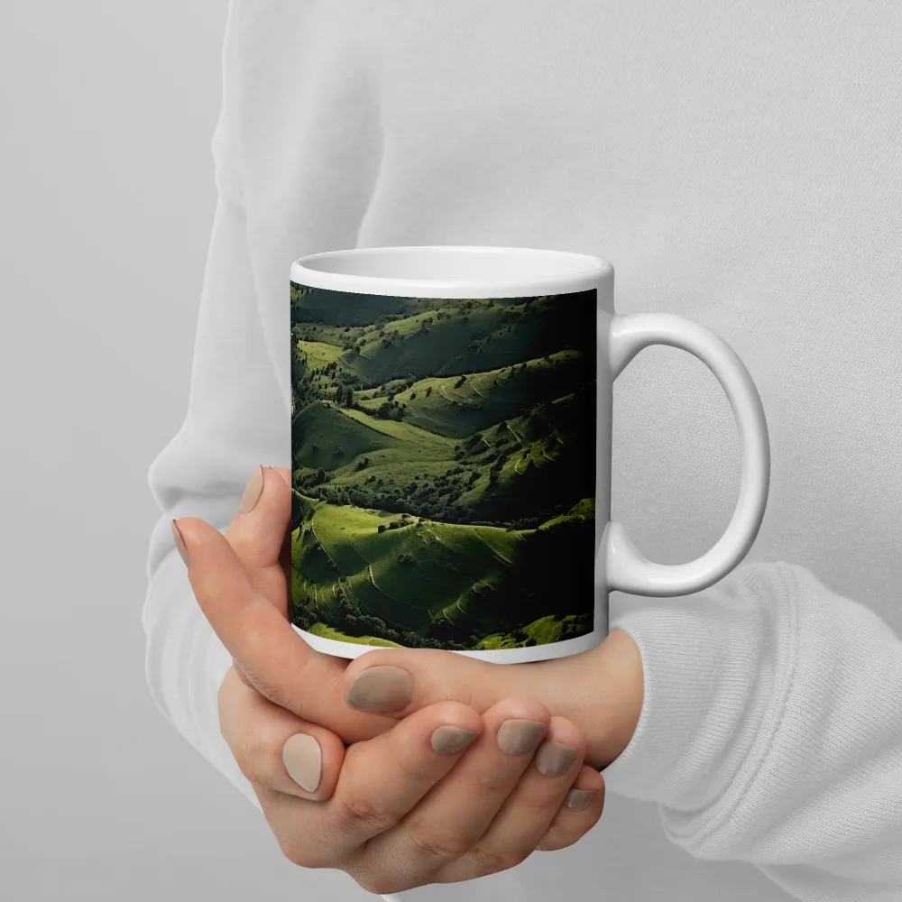 Tranquil Green Valleys | Mugs | Multiple Sizes & Colors