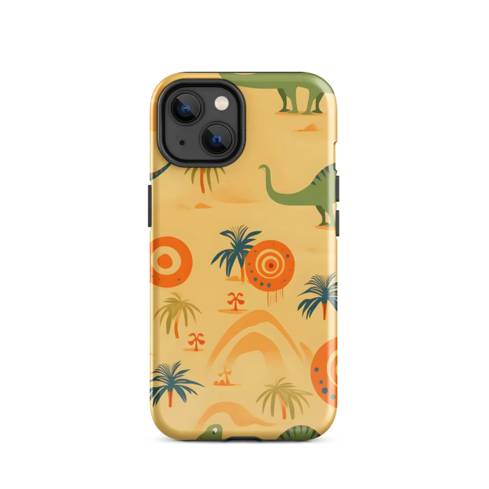 Prehistoric Playtime | Phone Case |  14 | Tough Case | Glossy