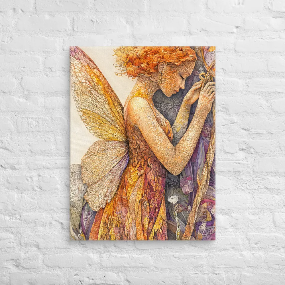 Whispers of the Frosted Meadow | Canvas | 24″×32″